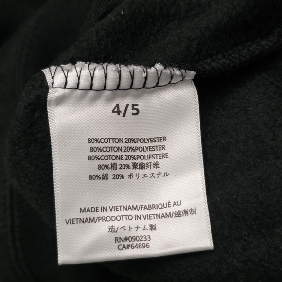 Fear of God Essentials Black Hoodie for Kids - Picture 13 of 16